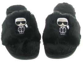 KARL LAGERFELD SALOTTO 2 IKONIC SLIP<br>Noir