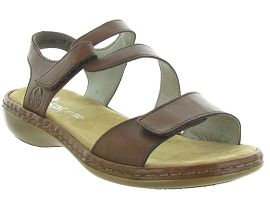 KAREN 08 659C7:Cuir/Marron/