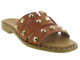 25833 SILVIA:Cuir/Marron/