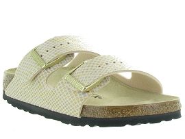 BIRKENSTOCK ARIZONA SHINY<br>Taupe