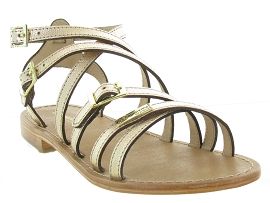 NOLEN BOUCLE:Cuir laminé/Or/