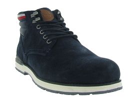 TOMMY HILFIGER OUTDOOR SUEDE BOOT<br>Marine