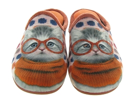 LA MAISON DE L ESPADRILLE 9000 6 CHAT<br>Orange