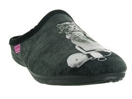 LA MAISON DE L ESPADRILLE 6520 CHAT<br>Noir
