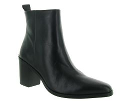PHOEBE NOIR PAILLETTE 10701:Cuir/Noir/