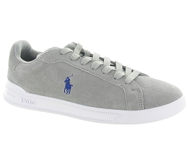 RALPH LAUREN HERITAGE COURT SUEDE<br>Gris