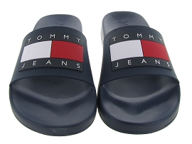 TOMMY HILFIGER FLAG POOL SLIDE<br>Marine