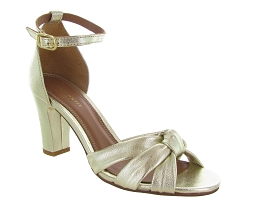 ARAYURE FANNY:Cuir/Beige/Or