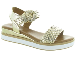 6164 113031:Cuir/Beige/Or