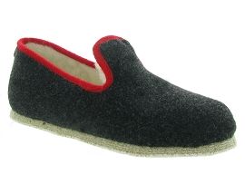 CHAUSSE MOUTON TWEED EXTERIEUR<br>Noir