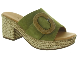 37091 NOEMIE:Velours/Vert/Vert