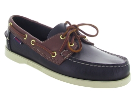 SEBAGO LEA WAXY LEATHER<br>Noir