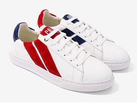 J35HLC ALPHABEET SLASH FRENCH FLAG:Beige/