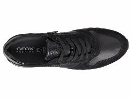 baskets et sneakers femme Geox d15aqa tabelya noir