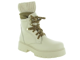 4390 EQ 43003:Cuir/Beige/Beige