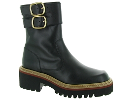 ARIZONA REGULAR BOUDOU:Cuir/Noir/