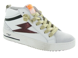 U74A5D SYMBOL GIBRA 8696:Cuir/Blanc/Blanc