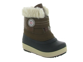 Olang apres ski bottes fourrees panda garcon taupe