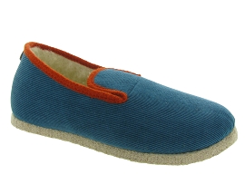 CHAUSSE MOUTON COTELE<br>Bleu royal