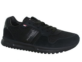 TOMMY HILFIGER MODERN CORPORATE MIX RUNNER<br>Noir