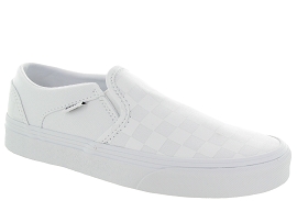 VANS ASHER CHECKERBOARD<br>Blanc