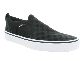 VANS ASHER CHECKER<br>Noir