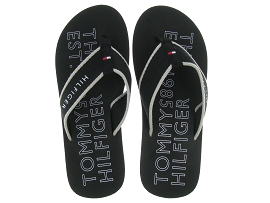 TOMMY HILFIGER SPORTY BEACH SANDAL<br>Noir