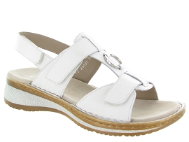 ARIZONA CUIR 29001:Cuir/Blanc/Blanc
