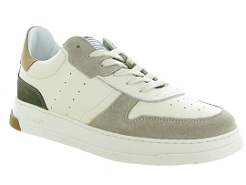 CL NYLON ORDER SNEAKER:Cuir/Beige/