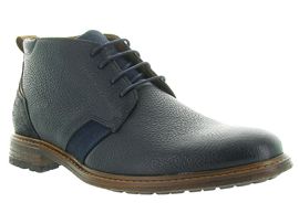 NIRO MSNAKE:Cuir grainé/Bleu/Marine