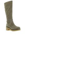 FLAG MID HEEL LEATHEZR CHELSEA MARRON 2804:Cuir/Gris/