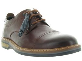 34553 MATTEO PITNEY CAP:Cuir/Marron/Marron