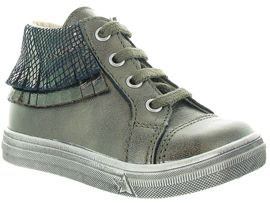 ROSARIO CHELYS BERTINE:Cuir laminé/Bronze/