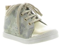 KAEL FASTY:Cuir/Beige/Or