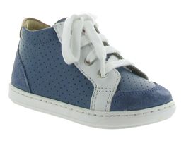 IV574 PV574 BOUBA ZIP BOX:Cuir/Bleu/
