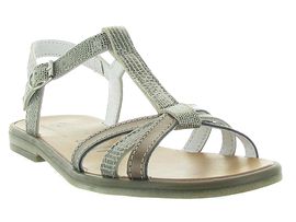 BRICE ANICET:Cuir laminé/Argent/