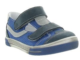 26306 CHAUSS:Cuir/Bleu/Marine