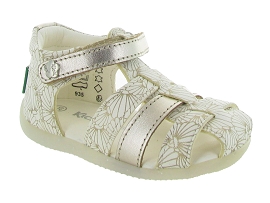 PLAY CO SCRATCH BIGFLO:Cuir laminé/Blanc/