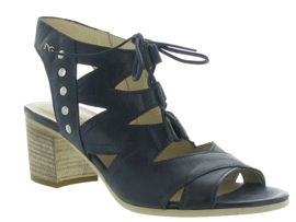 1907 MEGEVE BROWN WAX 8171:Cuir/Bleu/Marine