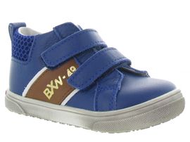 PAOLA RADOUVEL:Cuir/Bleu/