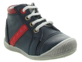 ANALU S1 TARAVI:Cuir/Bleu/