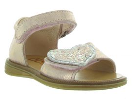 FLAG MID HEEL LEATHEZR CHELSEA MARRON 1151:Cuir laminé/Rose/