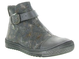 MILANO BIG BUCKLE ASTON:Cuir/Gris/