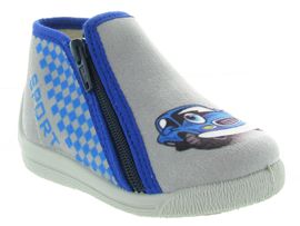 7464 KORVET:Velours/Gris/Gris
