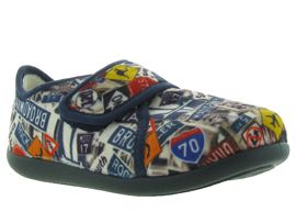 YV996 KOSTO:Velours/Multicolor/Tricolore