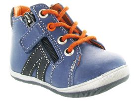FRERO ADAM:Cuir/Bleu/Marine