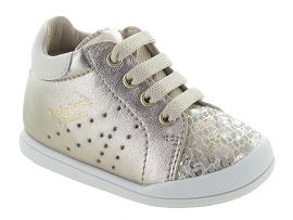 ANICET FASTY:Cuir laminé/Gris/
