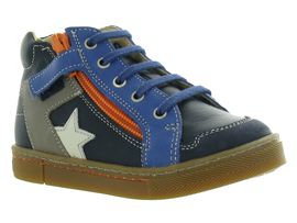 ARIZONA SOFT FOOTBED AITOIL:Cuir/Bleu/