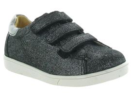 STAN CRIB LAYETTE KYMONO:Cuir laminé/Noir/