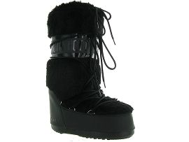 MOON BOOT MOON BOOT FAUX FUR<br>Noir